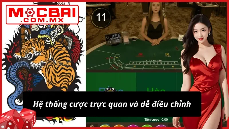 Rồng Hổ Mocbai - Giải Mã Bí Ẩn Trò Chơi Bài Đỉnh Cao 7 Rồng Hổ sử dụng hệ thống dễ thao tác điều chỉnh