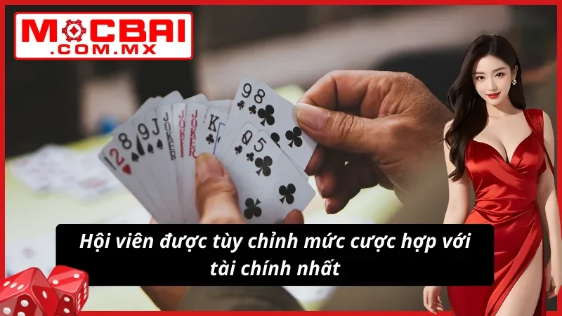 Trải Nghiệm Tiến Lên Miền Nam Mocbai – Chơi Vui, Thắng Lớn 5 Anh em chơi Tiến Lên Miền Nam có thể tùy chỉnh mức cược tùy thích