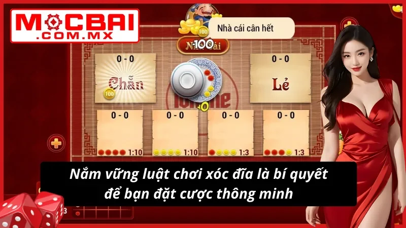 Xóc Đĩa Mocbai - Đỉnh Cao Cờ Bạc Trực Tuyến, Cược Cực Đã 3 Luật chơi xóc đĩa trực tuyến bạn không nên bỏ lỡ